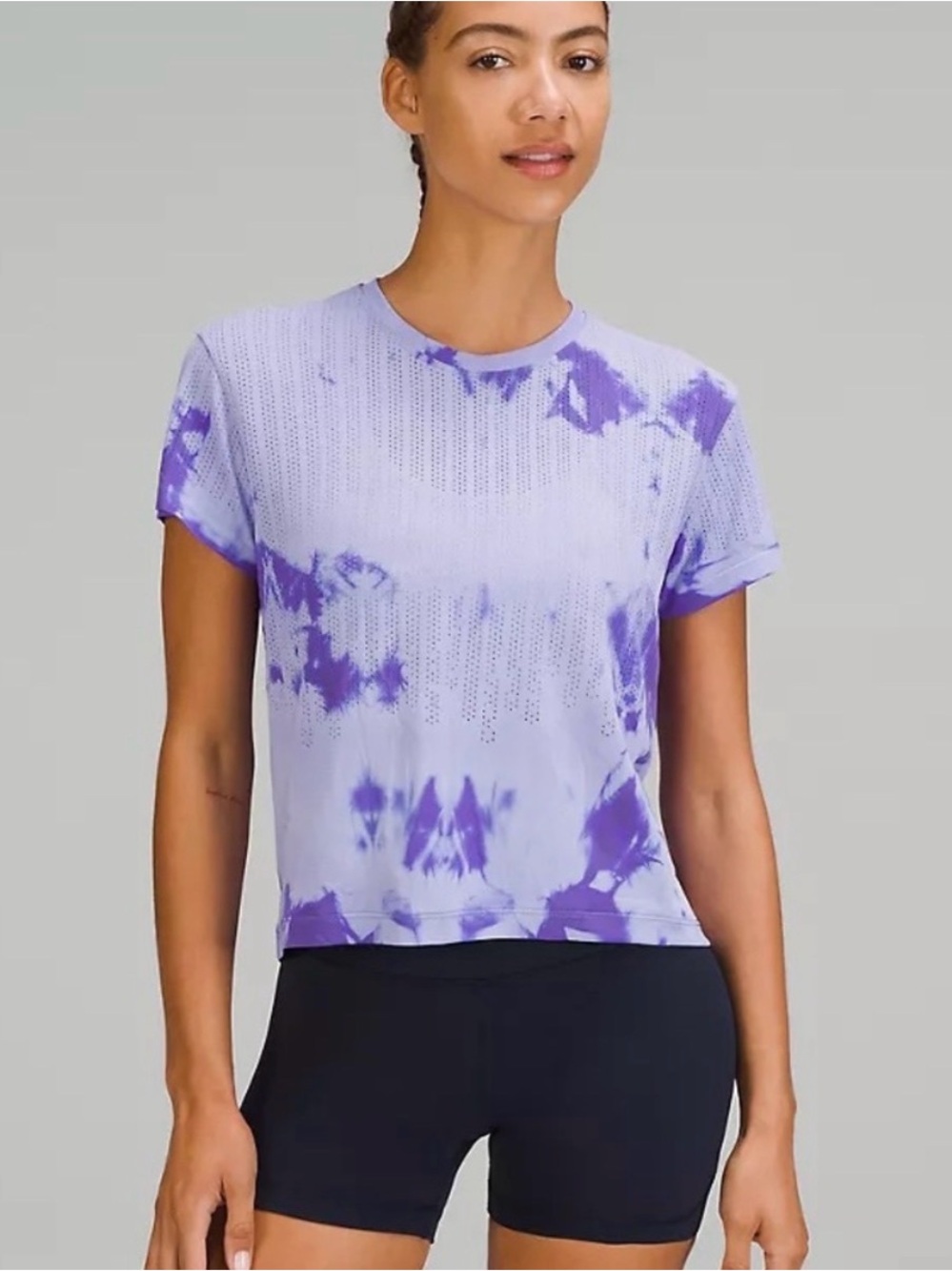 Lululemon Train to Be Short Sleeve Shirt